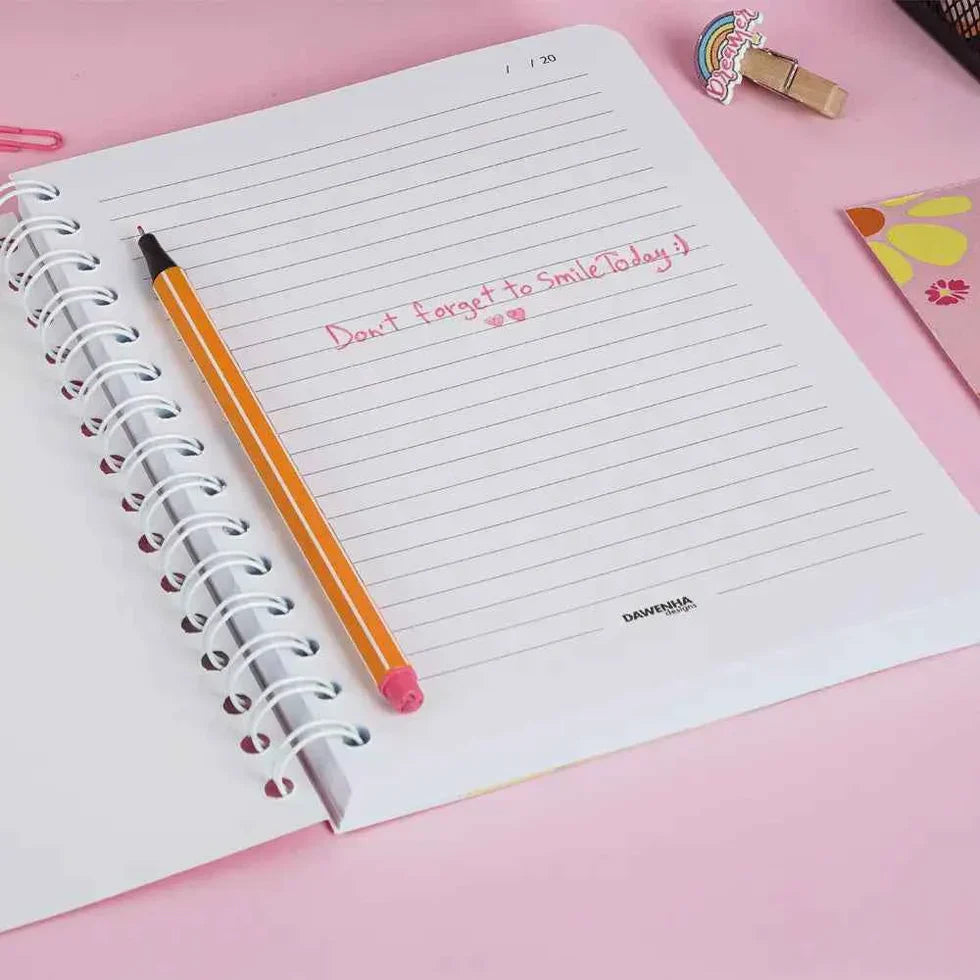 Pinky Hippie | Safezone Notebook (Hardcover)