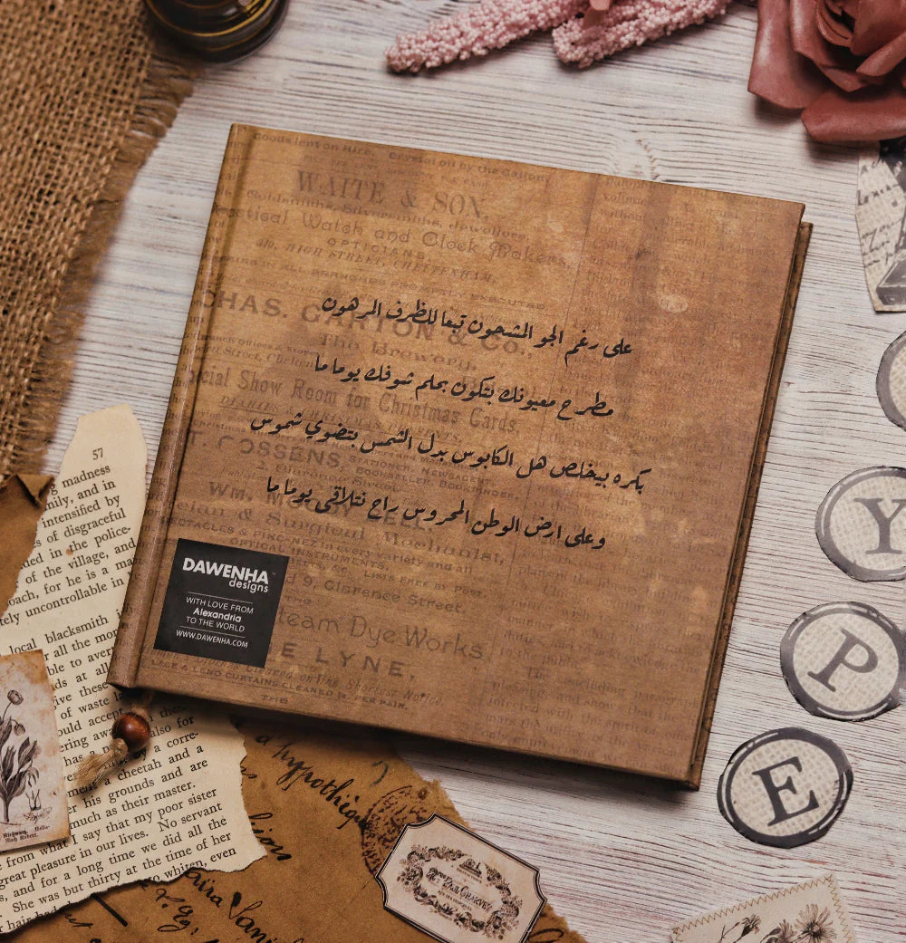 Typewriter vintage Notebook
