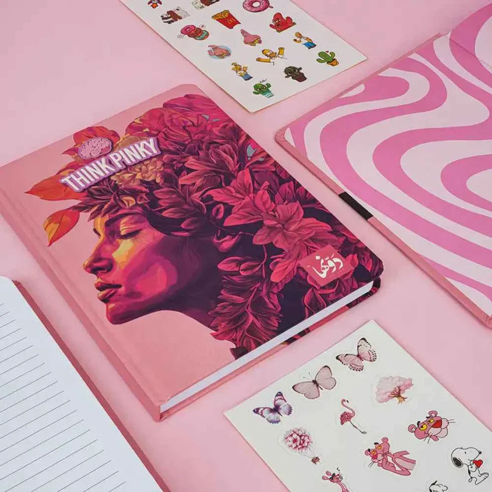 Pinky Hippie | Safezone Notebook (Hardcover)
